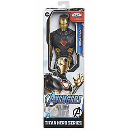 Фигурка Avengers Titan Hero Black + Gold Iron Man (Hasbro, высота 30см)