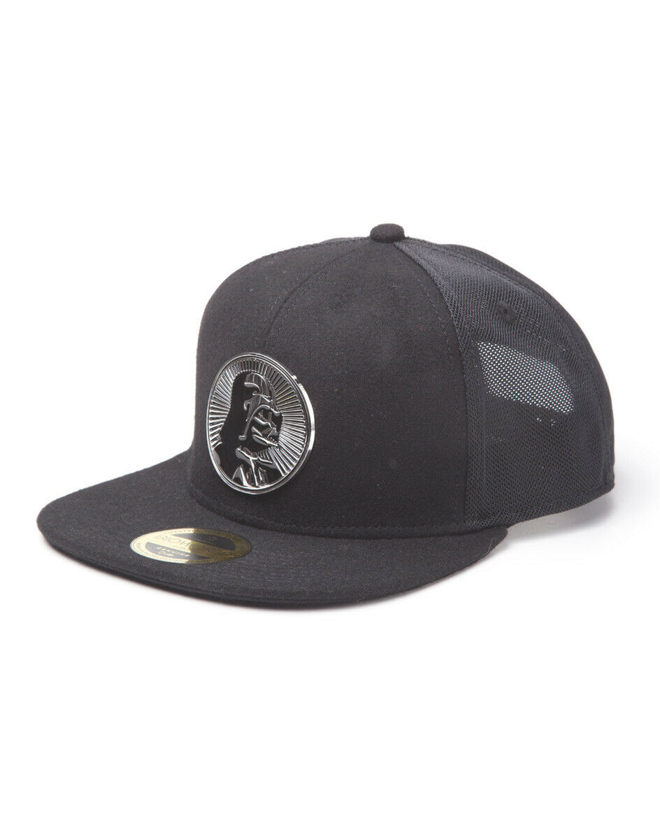 1 Кепка Darth Vader Metal Badge Snapback Cap (Чёрный, Difuzed)