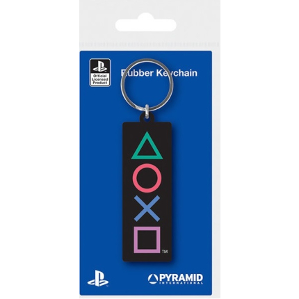 Брелок PlayStation Rubber Keychain (Pyramid)