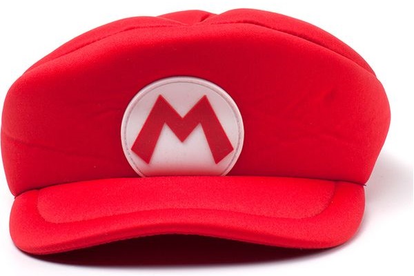 1 Кепка Super Mario Logo Cap (Difuzed, красный)