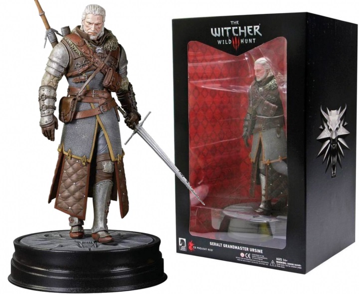 1 Фигурка Witcher 3 Geralt Grandmaster Ursine (высота 25см)