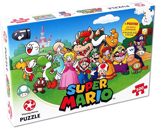 1 Puzzle Super Mario and Friends (Winning Moves, 500 эл)