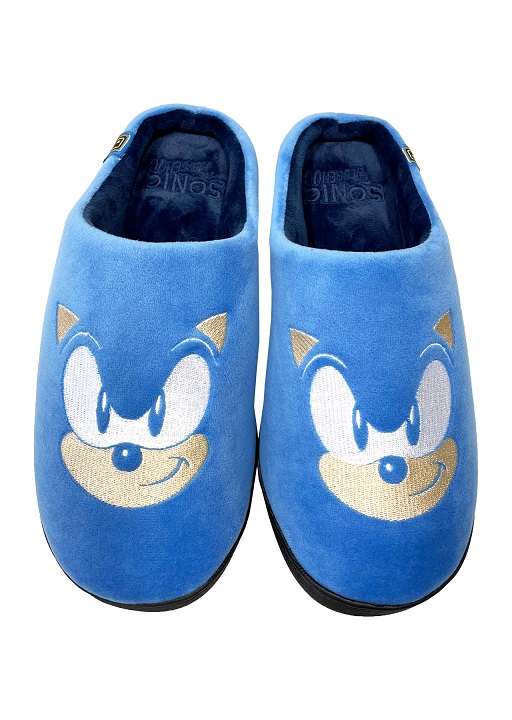 1 Тапки Sonic Class of 91 Mule Slippers Blue Adult Large UK 8-10