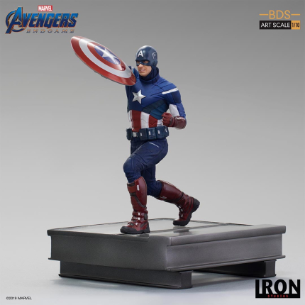 Фигурка Avengers EndGame Captain America 2012 BPS 1:10 Art Scale (Iron Studios)