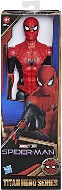 1 Фигурка Spider Titan Hero New Black and Red Suit (Hasbro, высота 30см)