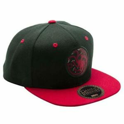 Кепка Game of Thrones Targaryen Snapback Cap (красно-черный)