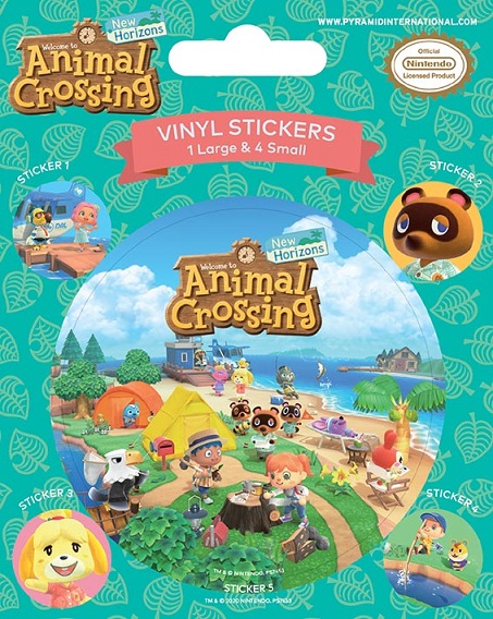 1 Наклейки Animal Crossing (Pyramid, Vinyl)