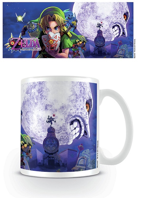 1 Чашка Legend of Zelda Majoras Mask Moon (Pyramid)