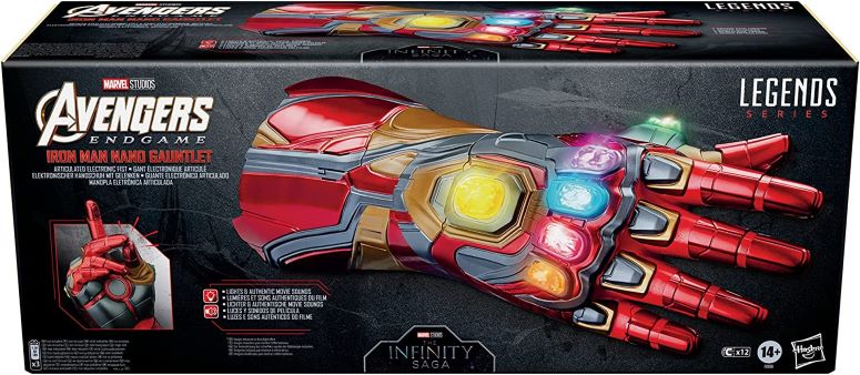 1 Перчатка Avengers Marvel Legends Series Iron Man Nano Gauntlet (Hasbro)