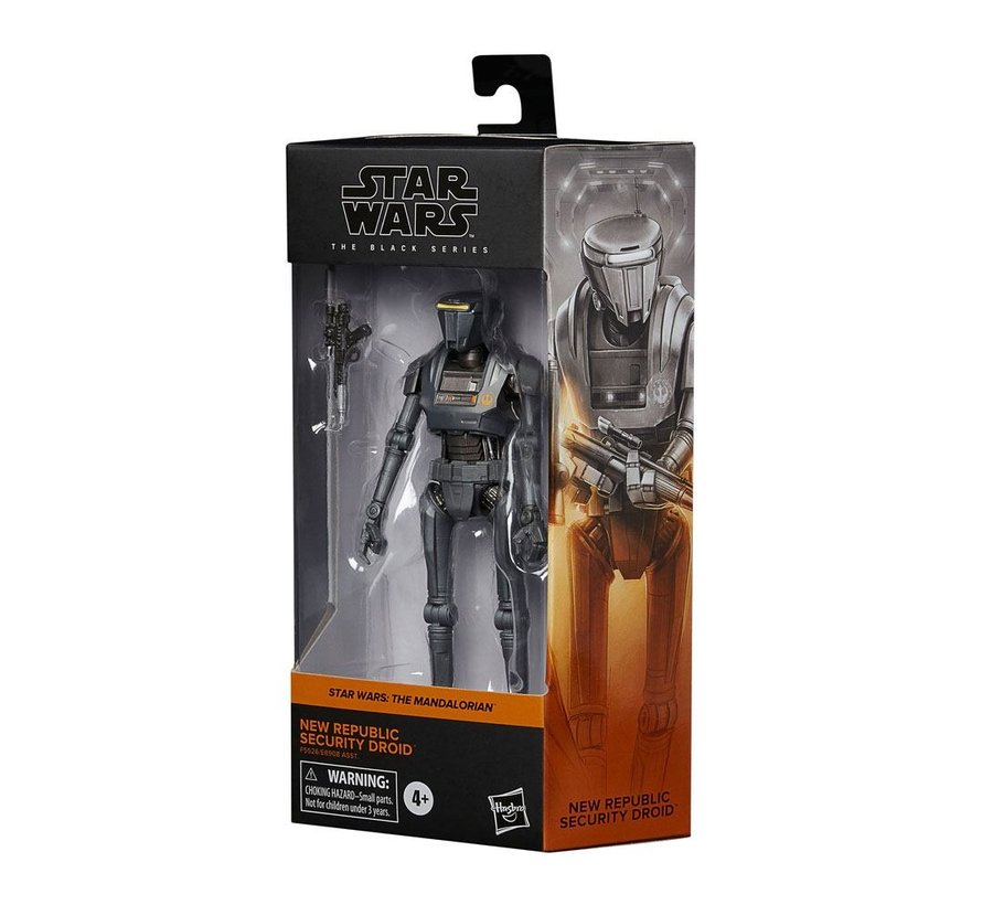 1 Фигурка Star Wars The Black Series The Mandalorian New Republic Security Droid (Hasbro, высота 15 см)