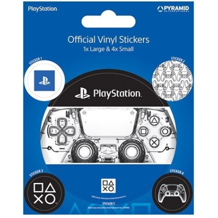 Наклейки PlayStation X-ray Section (Pyramid, Vinyl, 5 шт)