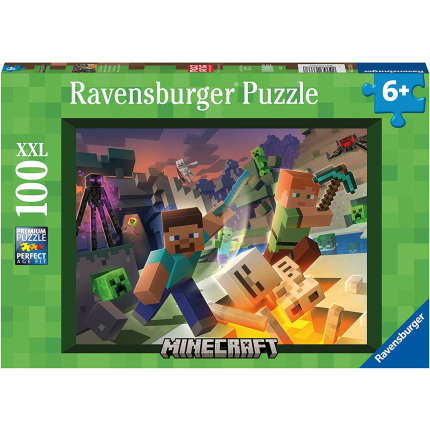 Puzzle Minecraft Monster XXL (Ravensburger, 100 эл)