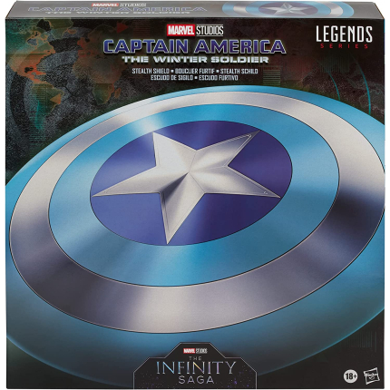 Щит Marvel Legends  Stealth Winter Soldier Captain America Shield (Hasbro)