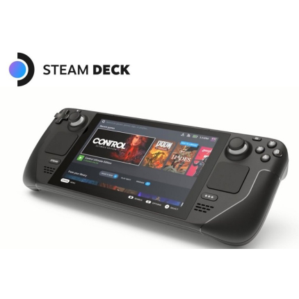 Игровая консоль Steam Deck (Valve, черный, 64 Gb)