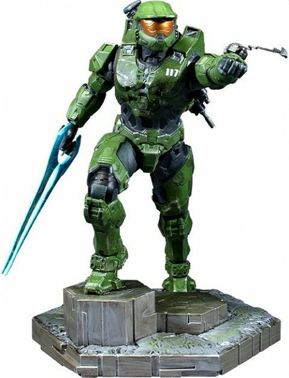 1 Фигурка Halo Infinite Master Chief w Grappleshot (Dark Horse, высота 26 см)