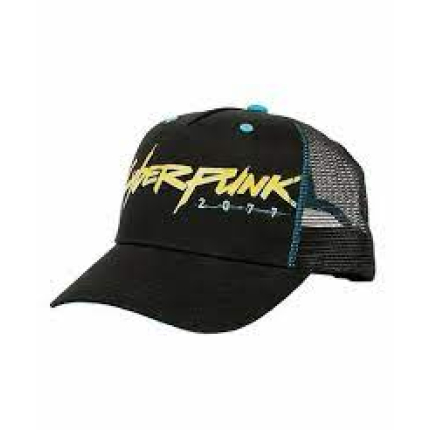 Кепка Cyberpunk 2077 Trucker Hat SnapBack (черный)
