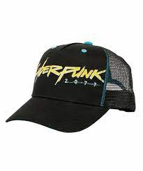 1 Кепка Cyberpunk 2077 Trucker Hat SnapBack (черный)