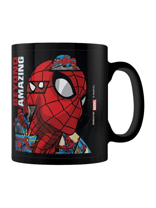 1 Чашка Spider-Man 60 Years Black Coffee Mug (Pyramid)