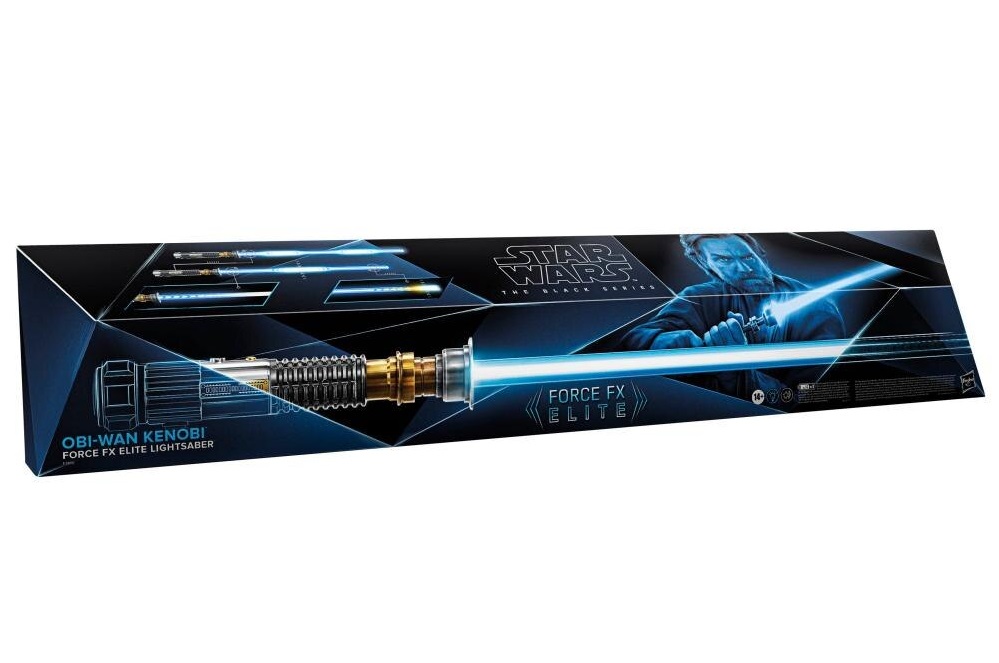 1 Меч Star Wars The Black Series Obi-Wan Kenobi Force Fx Elite Light Saber (Hasbro)