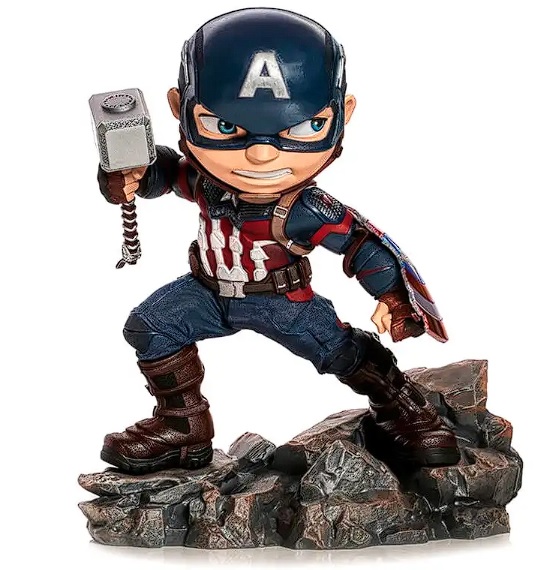 1 Фигурка Avengers Captain America (Iron Studios, высота 20 см)