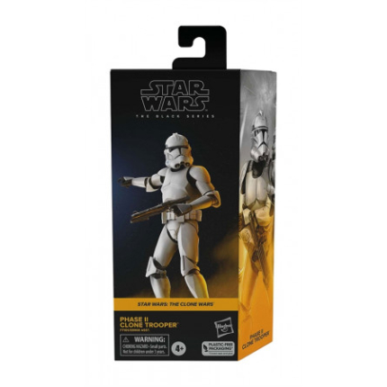 Фигурка Star Wars The Black Series The Clone Wars Phase 2 Clone Trooper (Hasbro, высота 15 см)