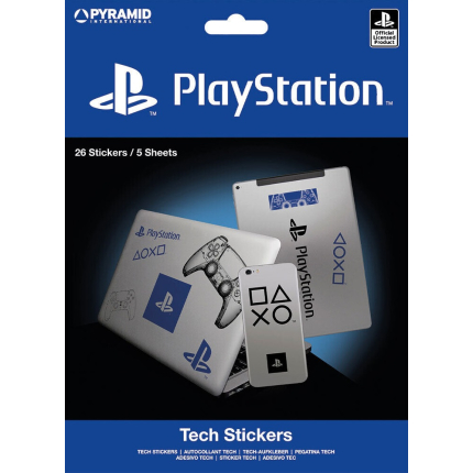 Наклейки PlayStation X-ray Tech Stickers (Pyramid, Vinyl, 26 шт)