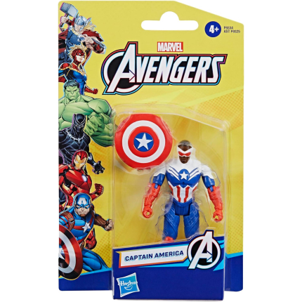Фигурка Marvel Avengers Epic Hero Captain America Action Figure (Hasbro, высота 10 см)