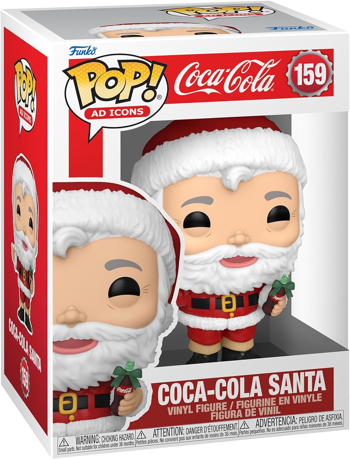 1 Фигурка Coca-Cola Santa POP! Vinyl (Funko)