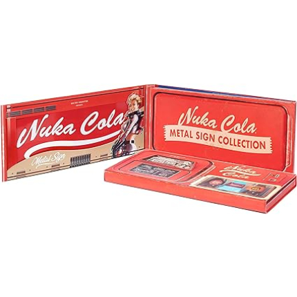 Набор мерча Fallout Nuka Cola Metal Sign Collection Triple Pack