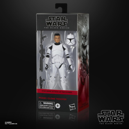 Фигурка Star Wars The Black Series The Clone Wars Phase I Clone Trooper (Hasbro, высота 15 см)