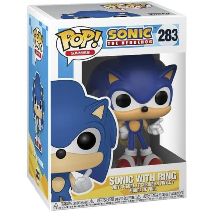 Фигурка Sonic The Hedgehog Sonic w Ring POP! Vinyl  (Funko)