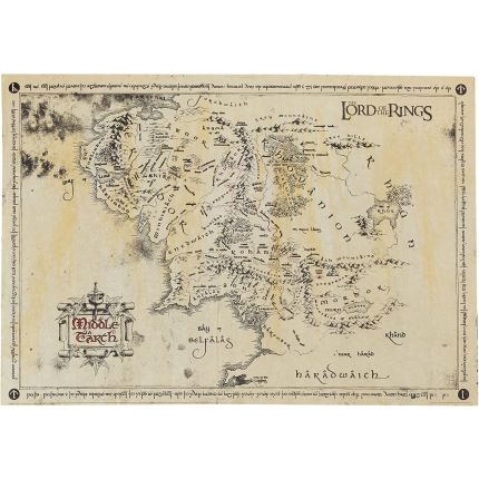 Плакат Lord of the Rings Parchment poster Middle Earth (GB eye)