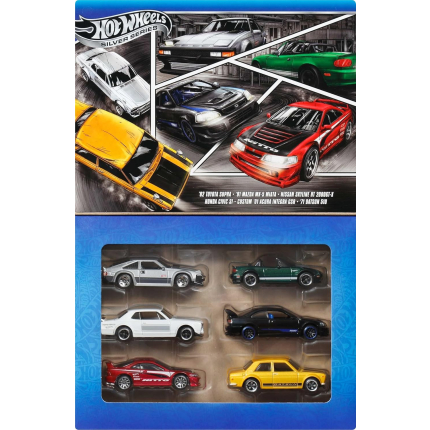 Набор машинок Hot Wheels Streets of Japan Multipack (Hot Wheels, 6 шт)