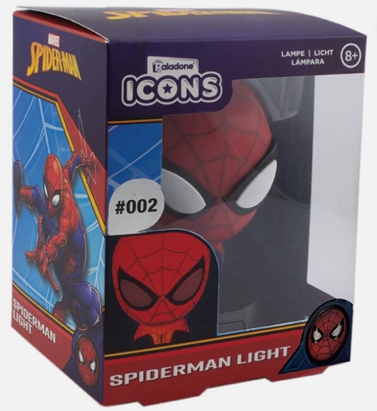 1 Светильник Spider-Man Icon Light (Paladone)
