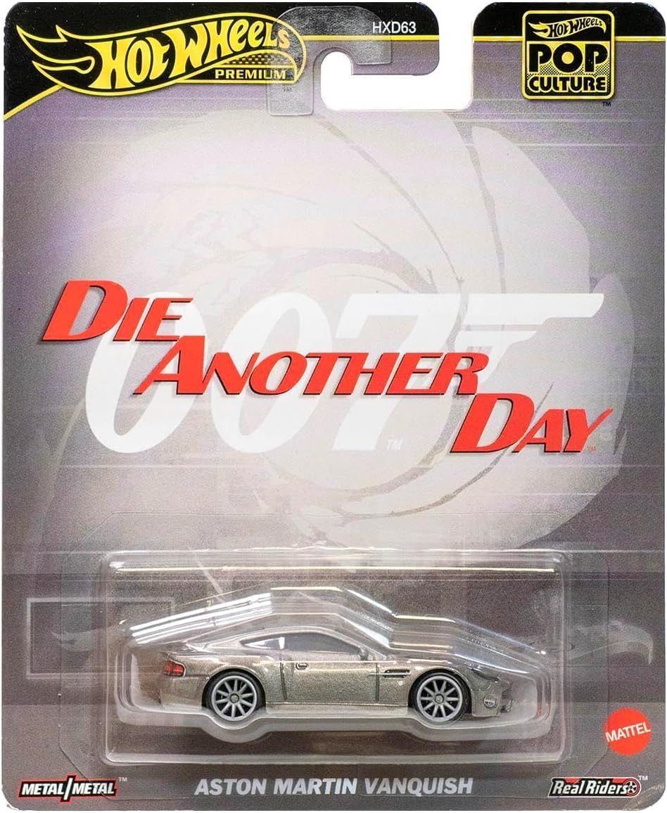 1 Машинка Hot Wheels Pop Culture 007 Die Another Day Aston Martin Vanquish