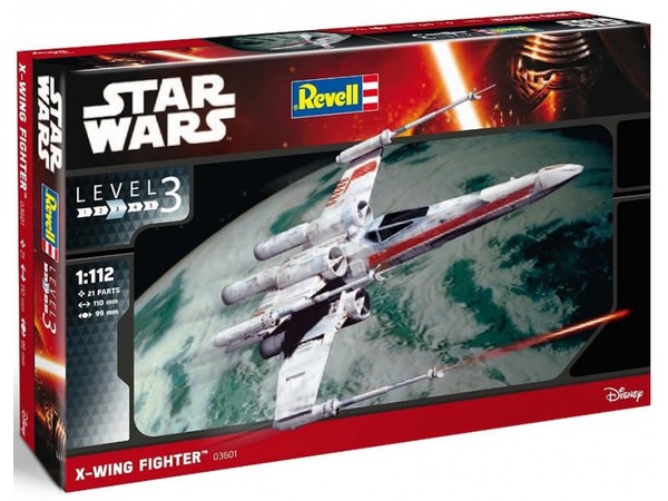 1 Конструктор REVELL X Wing Fighter 1112 (Revell, 21 деталь)