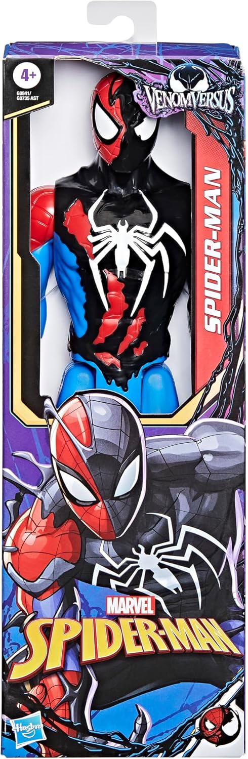 1 Фигурка Avengers Titan Hero Venom vs Spider-Man (Hasbro, высота 30 см)