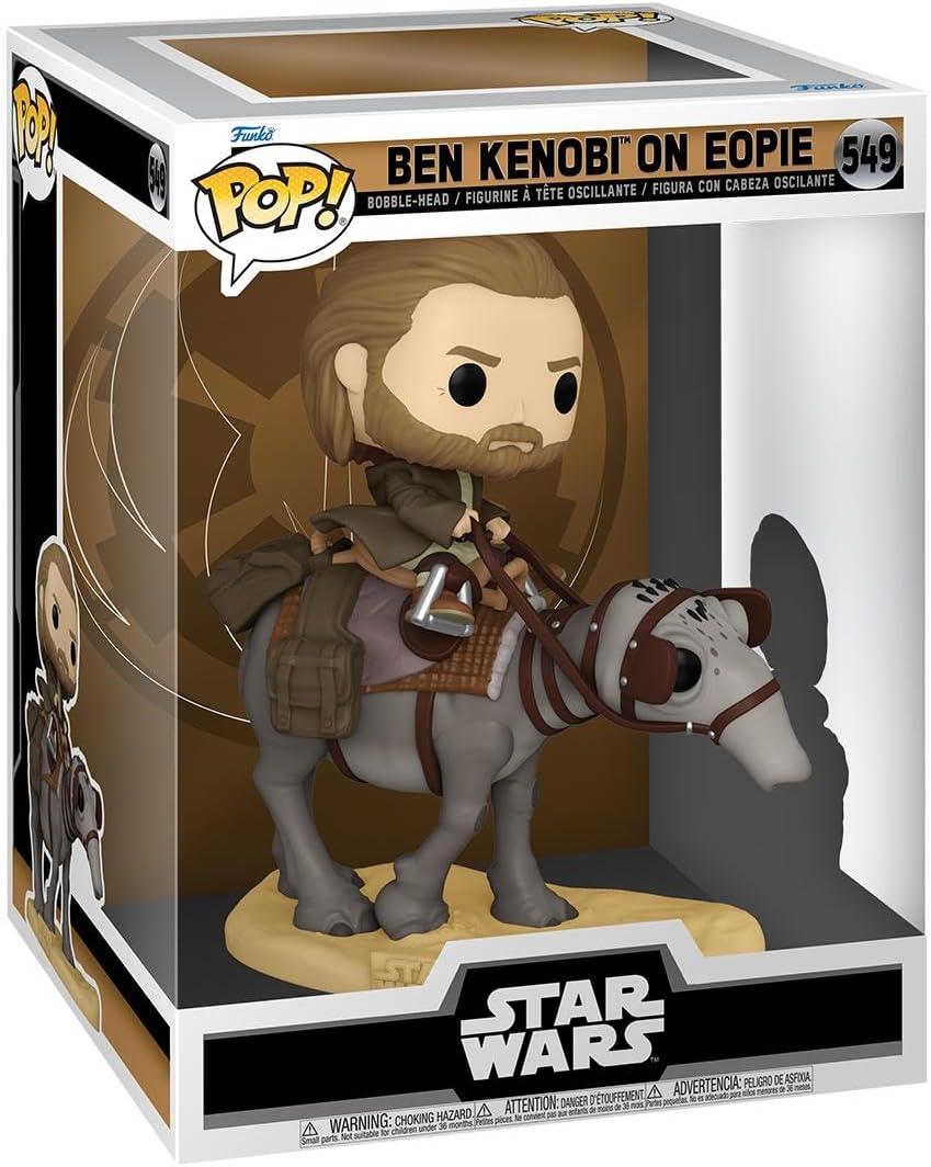 1 Фигурка Deluxe Star Wars Obi-Wan Ben Kenobi on Eopie POP! Vinyl (Funko)