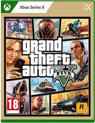 1 Grand Theft Auto V (Xbox Series X, русские субтитры)