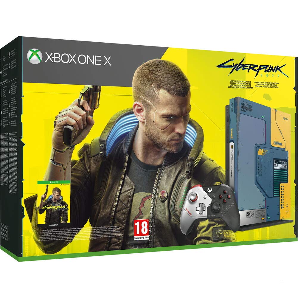 1 Игровая консоль Xbox One X Cyberpunk 2077 Limited Edition (1 Tb)