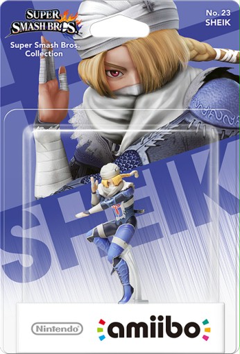 1 Nintendo Amiibo Sheik Super Smash Bros Collection (Switch)