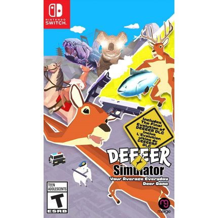 DEEEER Simulator Your Average Everyday Deer Game (Switch, русские субтитры)
