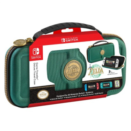 Чехол для Nintendo Switch Deluxe Travel Case The Legend of Zelda Tears of the Kingdom (Switch, зеленый)