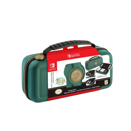 Чехол для Nintendo Switch Deluxe System Case The Legend of Zelda Tears of the Kingdom (Switch, зеленый)