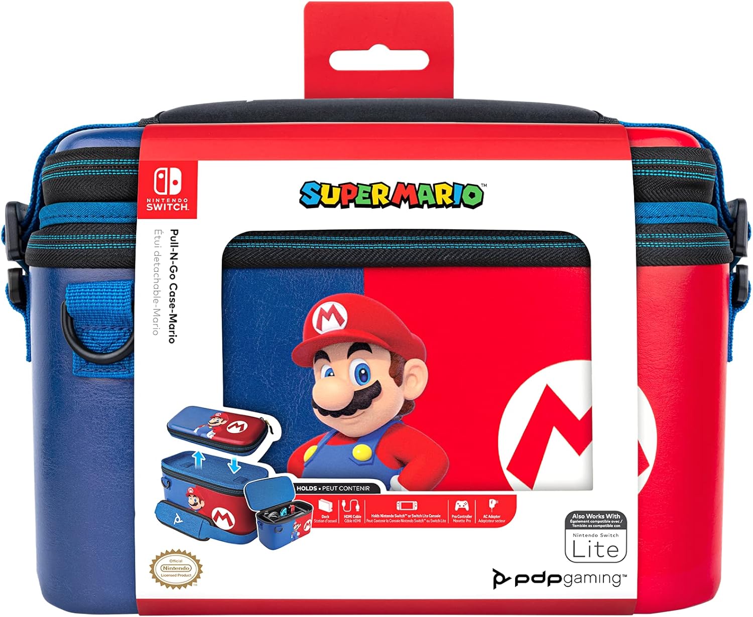 1 Сумка для Nintendo Switch Pull-N-Go Case Mario (PDP)