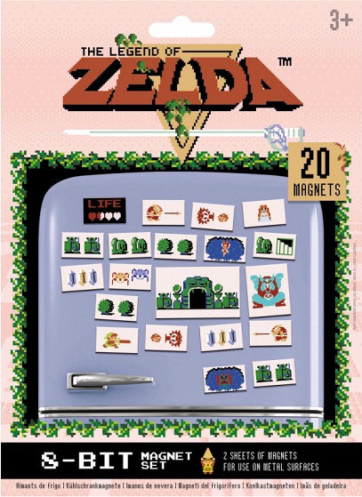 1 Магниты Legend of Zelda Retro Magnets (20шт)