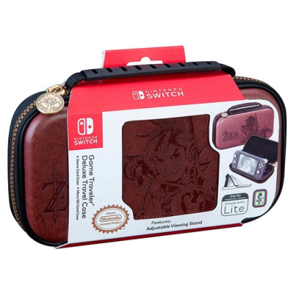 Чехол для Nintendo Switch Lite Deluxe Traveller Case Zelda (оригинал, коричневый)