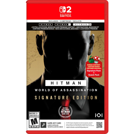 Hitman World of Assassination Signature Edition (Switch 2, русская версия)