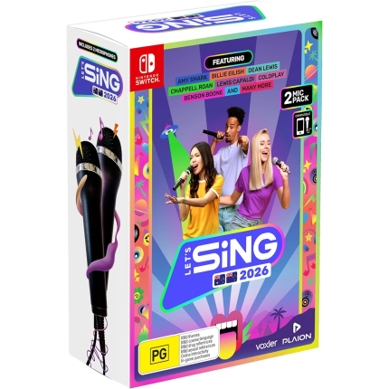 Lets Sing 2026 Double Mic Bundle (Switch)