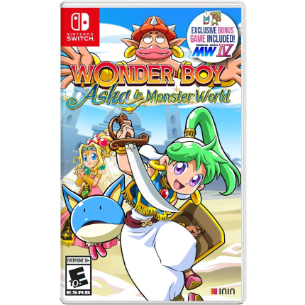 Wonder Boy Asha in Monster World Limited Edition (Switch)